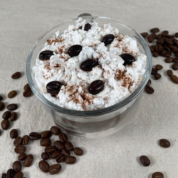 Mocha Latte Coffee Candle 16 Oz - Picture 7 of 7